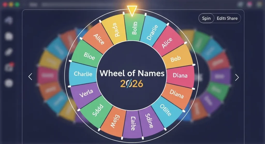 Best Free Wheel of Names Spinner Online 2026