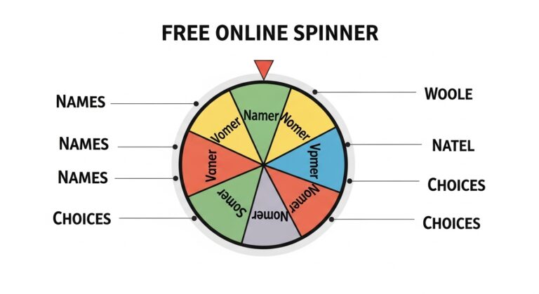 Free Online Wheel Spinner for Names and Choices