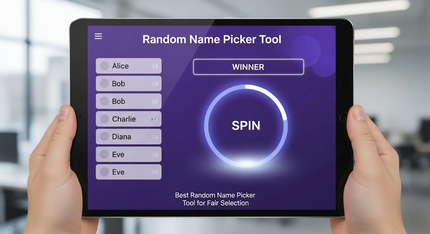 Best Random Name Picker Tool for Fair Selection