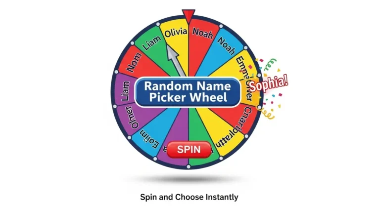 Random Name Picker Wheel – Spin and Choose Instantly