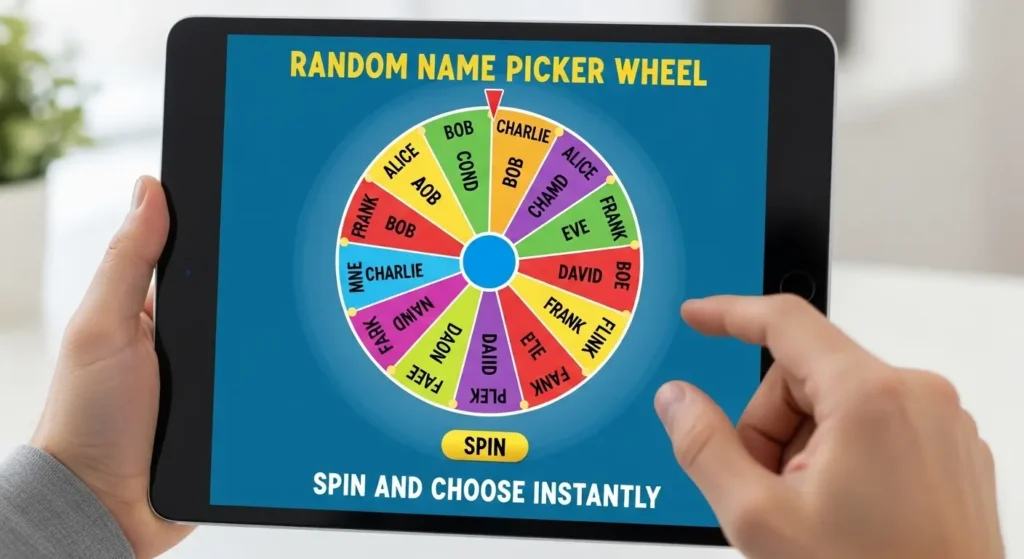 Random Name Picker Wheel – Spin and Choose Instantly