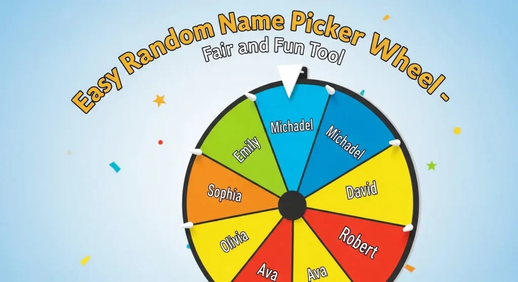 Easy Random Name Picker Wheel – Fair and Fun Tool